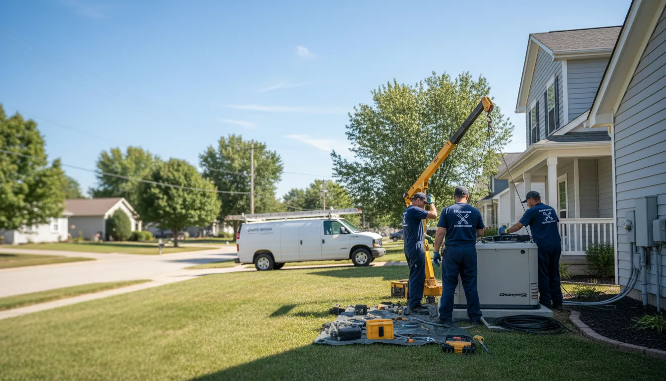 Generator Installation in Mounds, IL near me